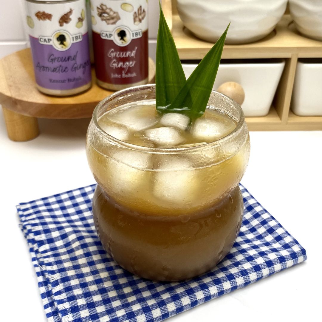 Iced Ginger and Aromatic Ginger Drink