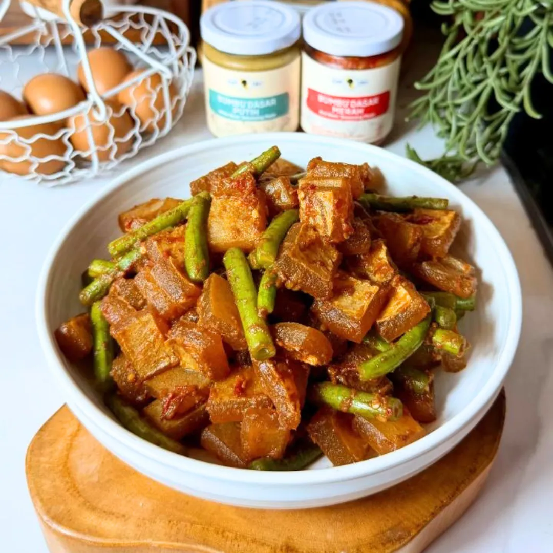 Oseng Kikil Buncis
